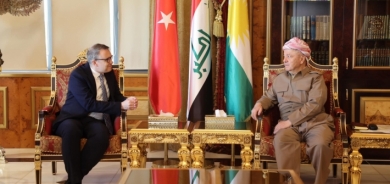 Serok Barzanî pêşwazi li Balyozê nû yê Tirkiyê li Iraqê kir