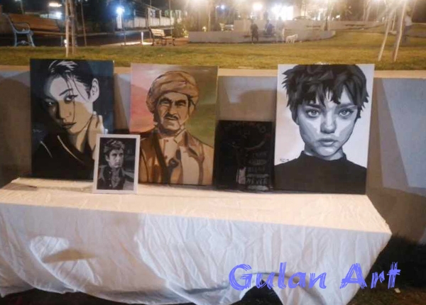 لە پیرمام پێشانگەیەكی شێوەكاری كرایەوە