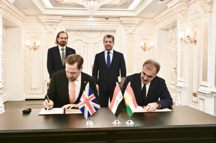 Mesrûr Barzanî serperiştiya îmzakirina rêkeftineke bazirganî ya bi Brîtanyayê re kir