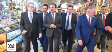 Parêzgerê Hewlêrê Balyozê Tirkiyeyê dibe nav sûkê û ser Kela Hewlêrê