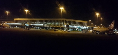 استهداف مركز الدعم اللوجستي للسفارة الأمريكية في مطار بغداد