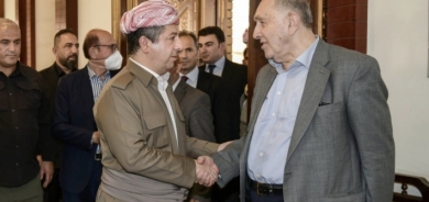 Mesrûr Barzanî beşdarî merasîma cenazeyê xwîşka Arif Teyfûr bû