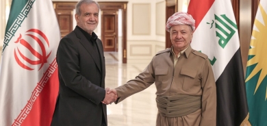 بزشكيان عن بارزاني.. كلانا مسعود وكلانا ولدنا في مهاباد ياله من حدث مثير