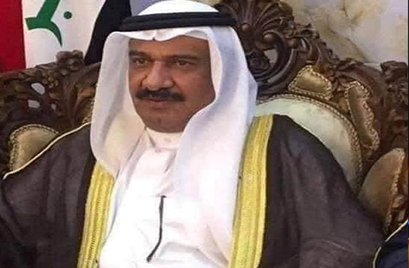 شيخ عشيرة الدليم المحامدة يردُّ على الحلبوسي ويشيد بالرئيس بارزاني والبيشمركة
