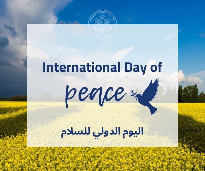 US Ambassador to Iraq Alina Romanowski Issues Statement on International Day of Peace