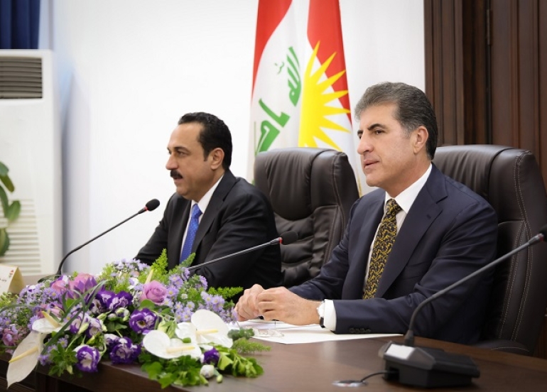 نێچیرڤان بارزانی  سەرۆکی هەرێمی کوردستان جەخت لە بەرزکردنەوەی ئاستی خزمەتگوزارییەکان لە هەولێر لە هەموو بوارەکان دەکاتەوە