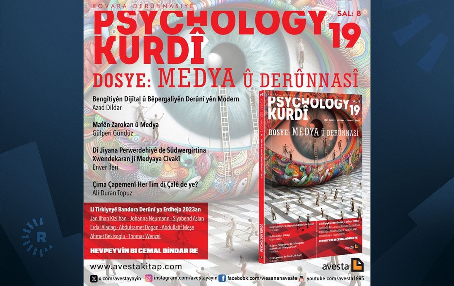 Hejmara 19an a Psychology Kurdiyê derket