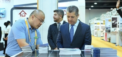 Mesrûr Barzanî Pêşangeha Navnetewî ya Avahîsaziya Iraqê li Hewlêrê vekir