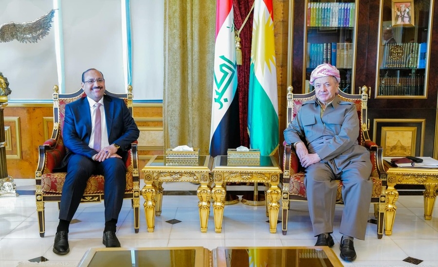 Serok Barzanî li gel komîteya darayî ya parlementoya Îraqê civiya