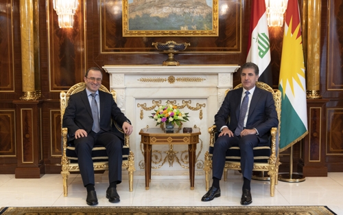 ســــــــه‌رۆکی هه‌رێمی کوردستان، پێشوازیی له‌ باڵیۆزی ڕووسیا کرد