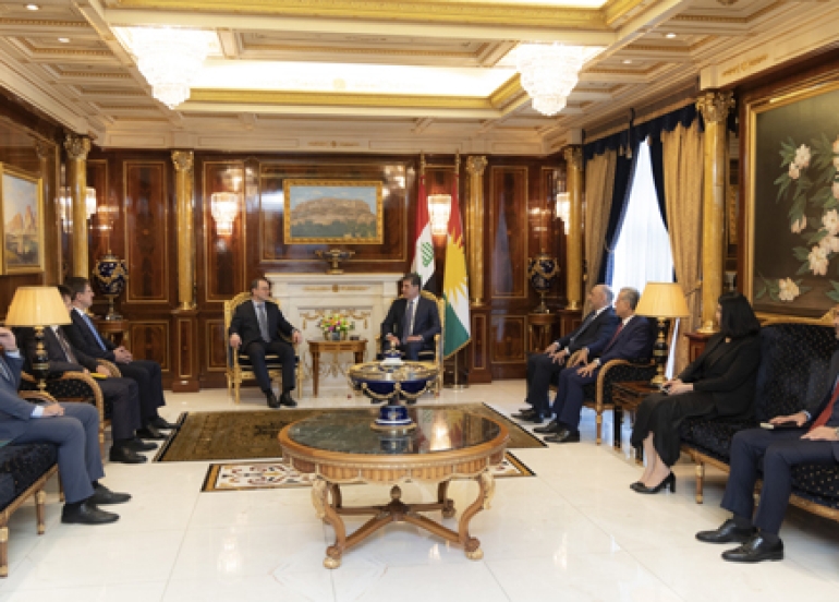 ســــــــه‌رۆکی هه‌رێمی کوردستان، پێشوازیی له‌ باڵیۆزی ڕووسیا کرد