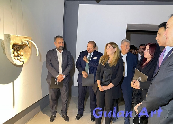 ئاڵا كەمال سەعدی پێشانگەیەكی هونەری كردەوە