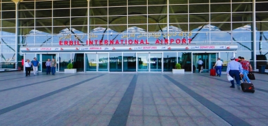 استئناف حركة الطيران في مطار أربيل الدولي