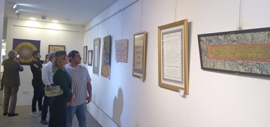 لە سلێمانی پیشانگەی خۆشنووسی کوردان کرایەوە