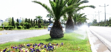 مدير هندسة الحدائق في العاصمة أربيل: ازدياد المساحات الخضراء الى 20% في عهد الكابينة التاسعة