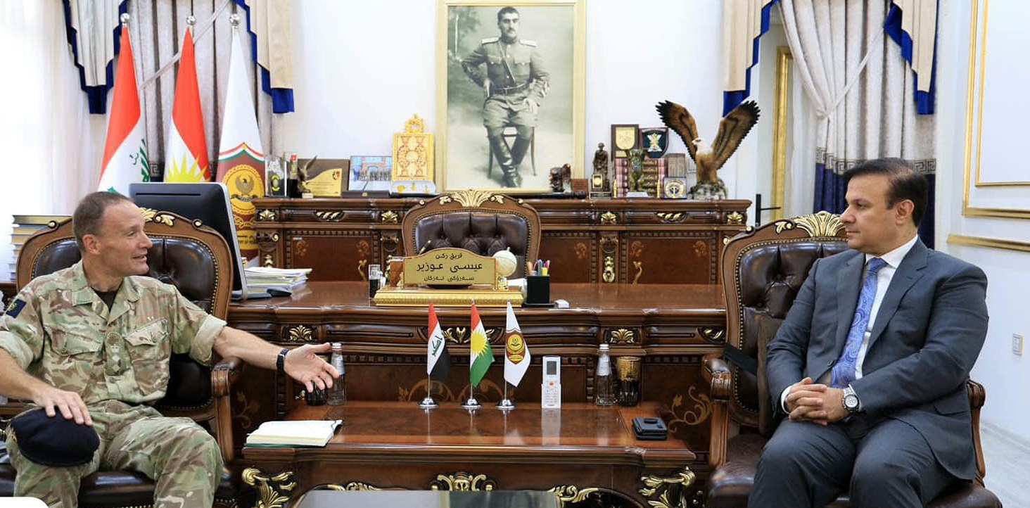 بريطانيا تعزز جهودها لإعادة تنظيم وزارة البيشمركة