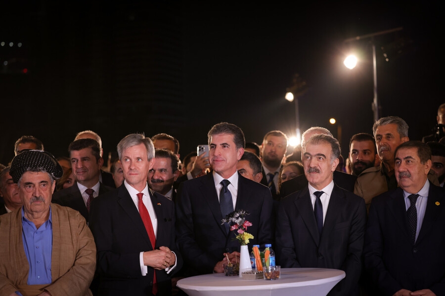 Serokê herêmê beşdarî merasîmekê dike