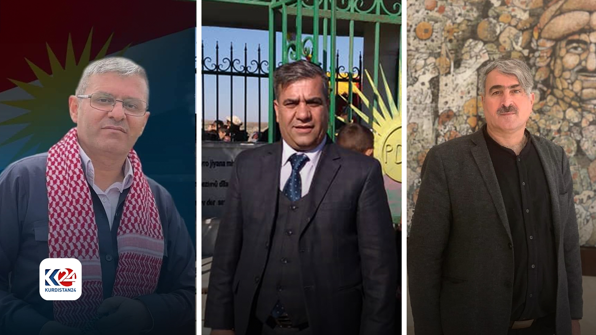 3 endamên partiyên ENKSê ji girtîgehên Rêveberiya Xweser serbest hatin berdan