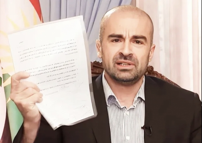 Ji ber vê belgeyê Bafil Talebanî 38 endamên rêveberiya YNKê kir hevbeşê xiyaneta 16ê cotmehê