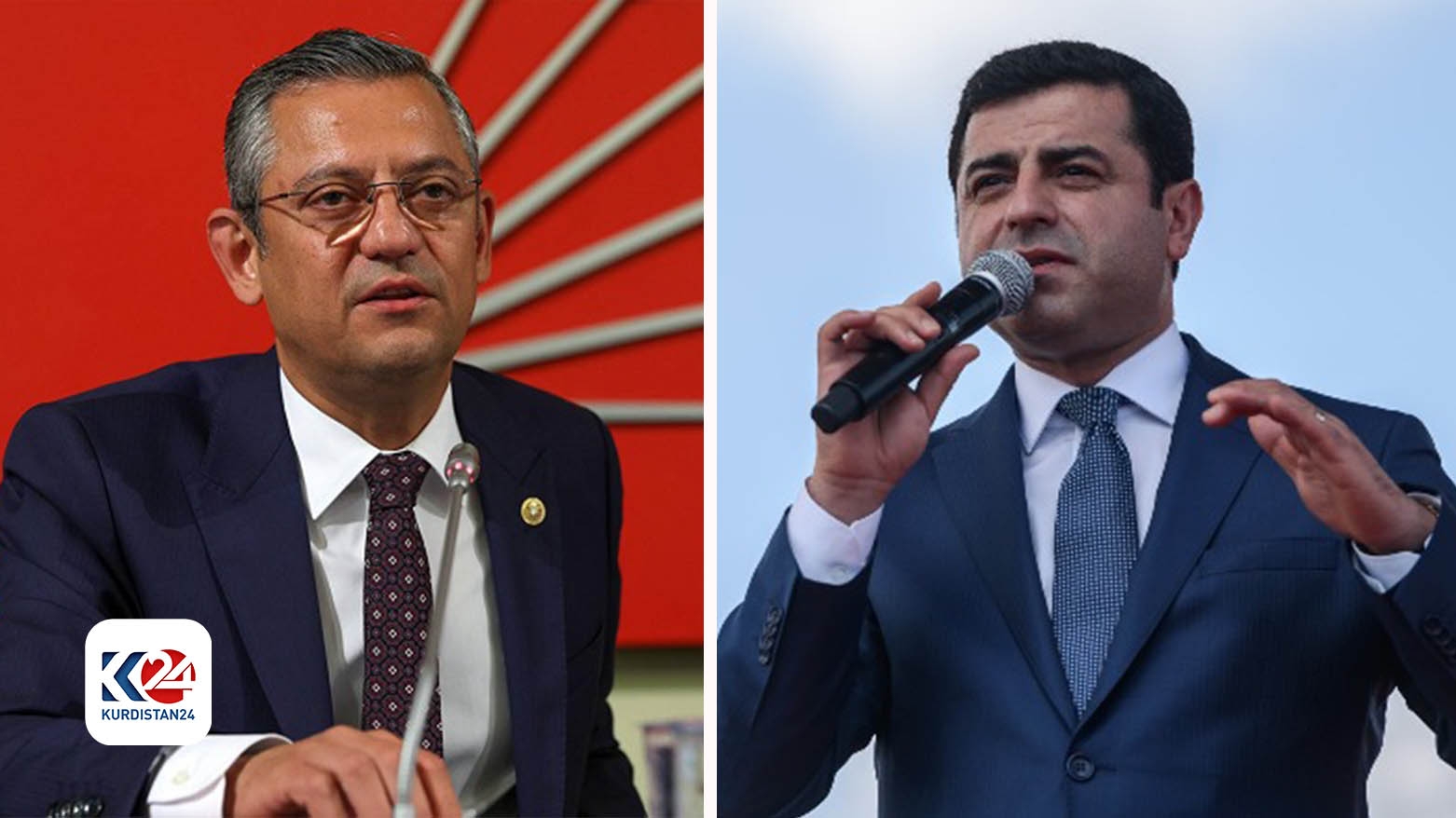 Serokê Giştî yê CHPê serdana Demîrtaş dike