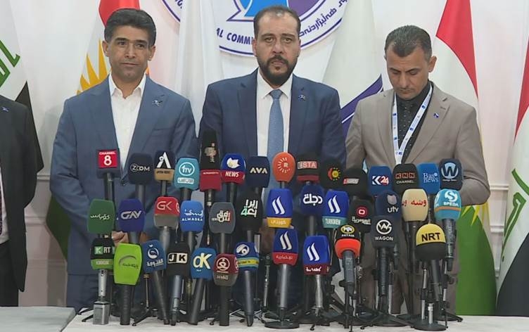 Komîsyon: Rêjeya beşdarbûnê ji sedî 72 ye