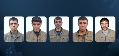 Nasnameyên 5 gerîlayan hatin eşkerekirin