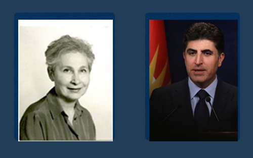 نێچیرڤان بارزانی: جۆیس بلەو زۆربەی تەمەنی خۆی لە پشتگیریکردنی گەلی کوردستان دا بەسەر برد