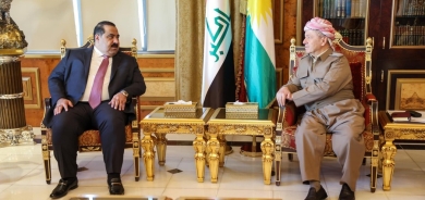 Serok Barzanî li gel Serokê hevpeymaniya Ezim civiya