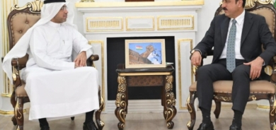 Parêzgarê Hewlêrê û Sekreterê Giştî yê Rêxistina Bajarên Erebî civiyan