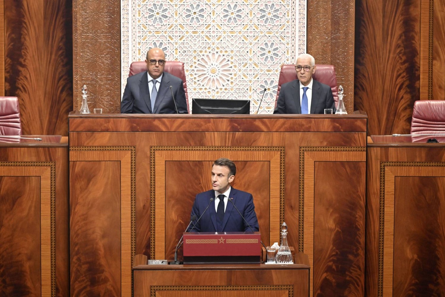 ماكرون: فرنسا مستعدة لدعم المغرب في المحافل الدولية