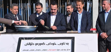 قوشتەپە... بەردی بناغەی قوتابخانەیەکى 9 پۆلى داندرا