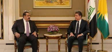 نێچيرڤان بارزانى و موسه‌ننا سامه‌ڕائى: چاره‌سه‌ركردنى كێشه‌كان له‌ به‌رژه‌وه‌نديى ته‌واوى عێراقدايه‌