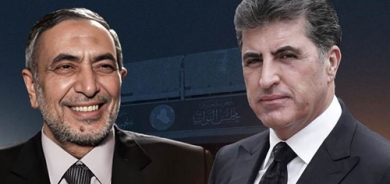 نێچیرڤان بارزانی سەرۆکی هەرێمی کوردستان پیرۆزبایی لە مەحموود مەشهەدانی دەکات