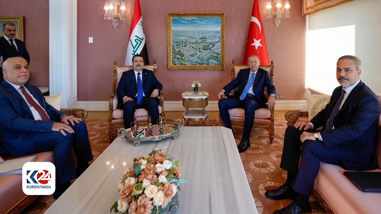 Sûdanî û Erdogan tekezê li ser çalakkirina lihevkirinên hevpar dikin