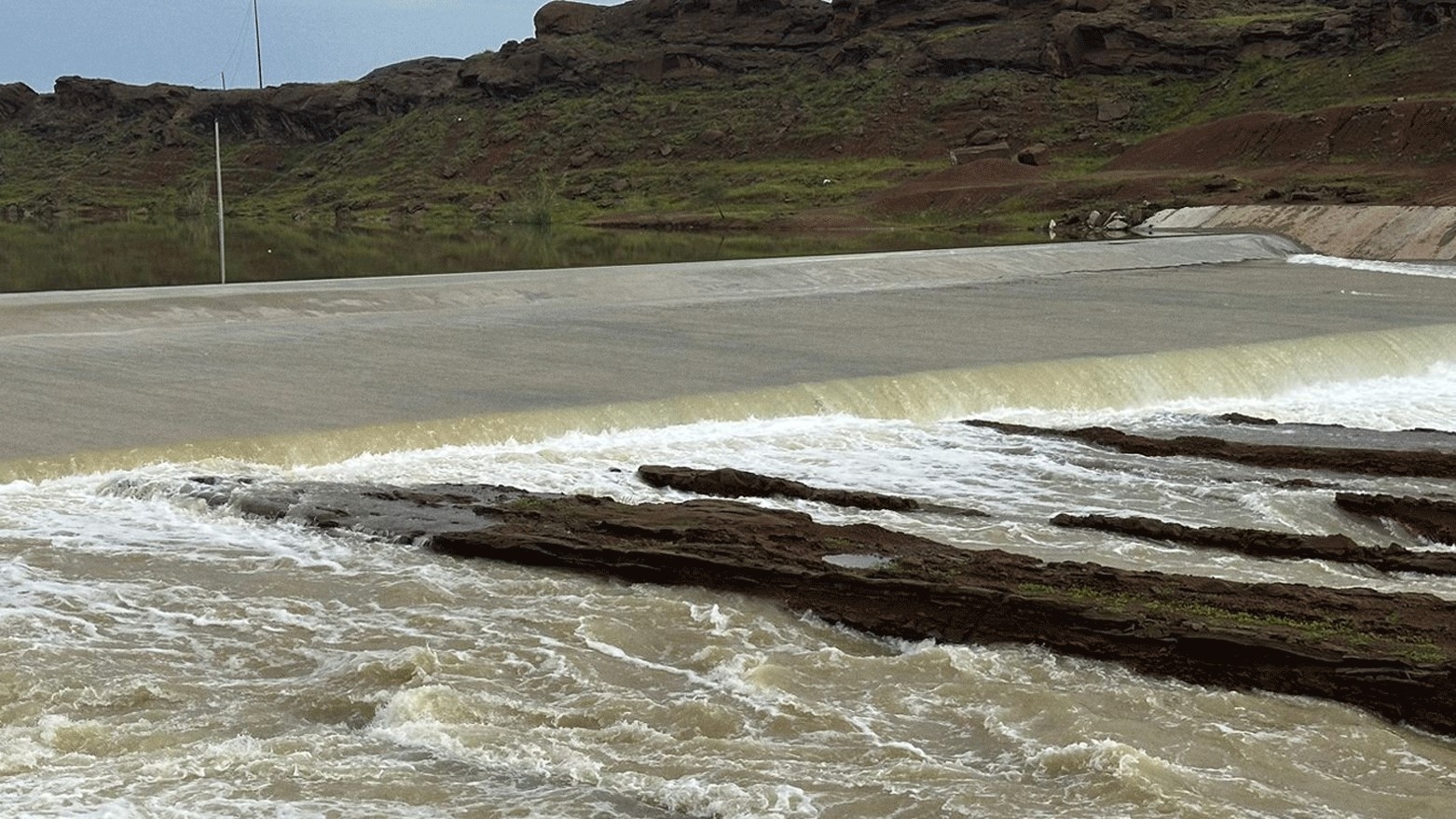 Bendava Baweşaswarê ya Germiyanê di ser de çû