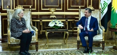 Mesrûr Barzanî pêşwaziya Balyoza Amerîkayê li Iraqê kir