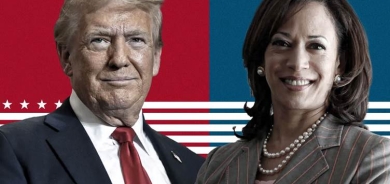 Harrisê pîrozbahî li Trump kir