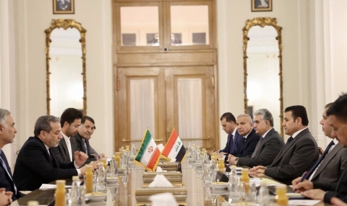 Şanda hevbeş a Hikûmeta Iraq û Herêma Kurdistanê bi Wezîrê Derve yê Îranê re civiyan