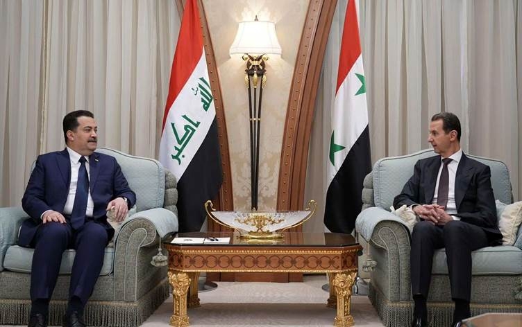 Sûdanî û Beşar Esed civiyan