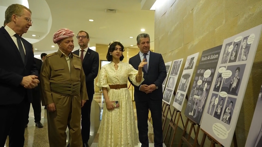 Danielle Mitterrand di sed saliya xwe de li Hewlêrê hate bîranîn