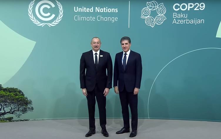 COP29: Nêçîrvan Barzanî li Bakuyê ye