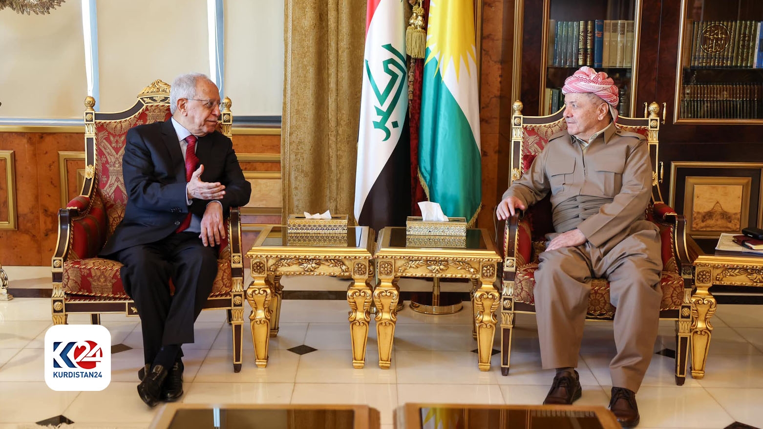 Fexrî Kerîm bo Serok Barzanî: Em hêvîdar in encamê hilbijartinan di xizmeta vejîna Herêma Kurdistanê de be