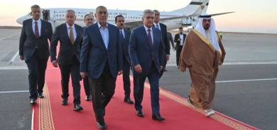 Wezîrê Navxwe li Balafirgeha Navneteweyî ya Hewlêrê pêşwaziya Serokê Parlamentoya Iraqê kir