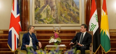 ســــەرۆکـــی هــــەرێــــمــــی کــــوردســـتـــان لەگەڵ وەزیری ناوخۆی بەریتانیا کۆبووەوە