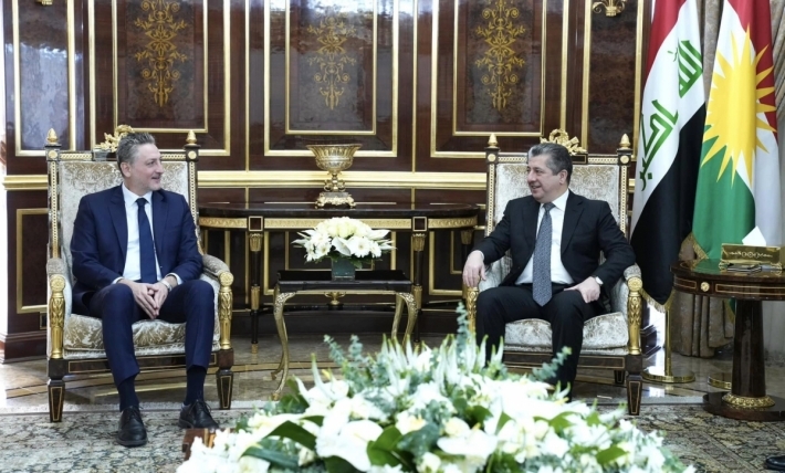 Serokê Hikûmetê pêşwazî li Konsulê Giştî yê Îtalyayê li Hewlêrê kir