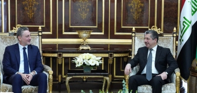 رئيس الحكومة يستقبل القنصل العام لإيطاليا في إقليم كوردستان