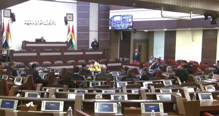 برلمان كوردستان يفتح باب الترشيح لرئاسته ويرفع الجلسة مؤقتاً