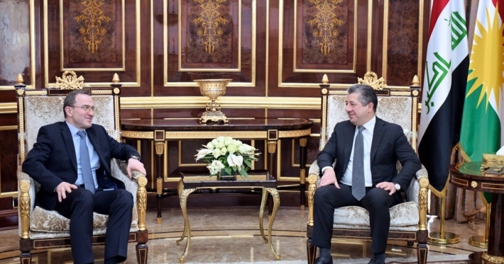 رئيس الحكومة يستقبل سفير روسيا لدى العراق