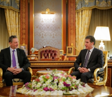 هـــەرێـــمـــی کــوردستان، ميكيلێ كامێرۆتا، كۆنسووڵى گشتيى ئيتاڵيا سەردانی سەرۆکی هەرێمی کوردستانی کرد