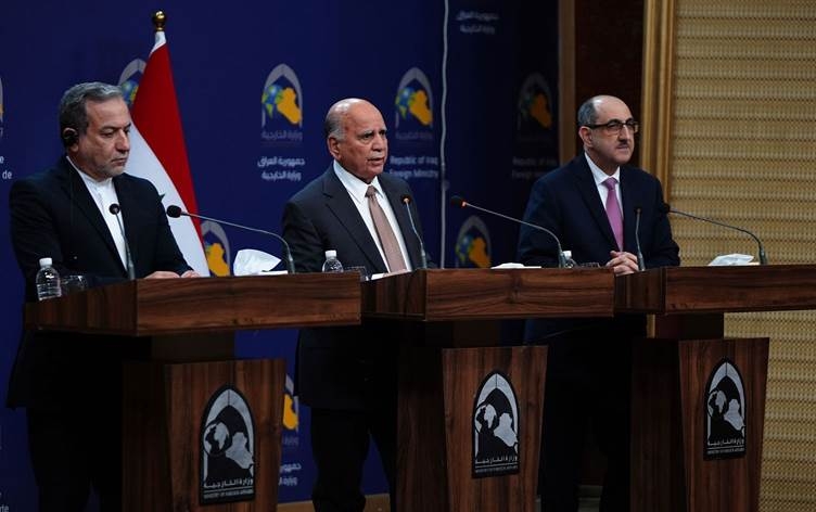 Ji Îraq, Sûriye û Îranê peyama hevbeş a piştgiriya Sûriyeyê